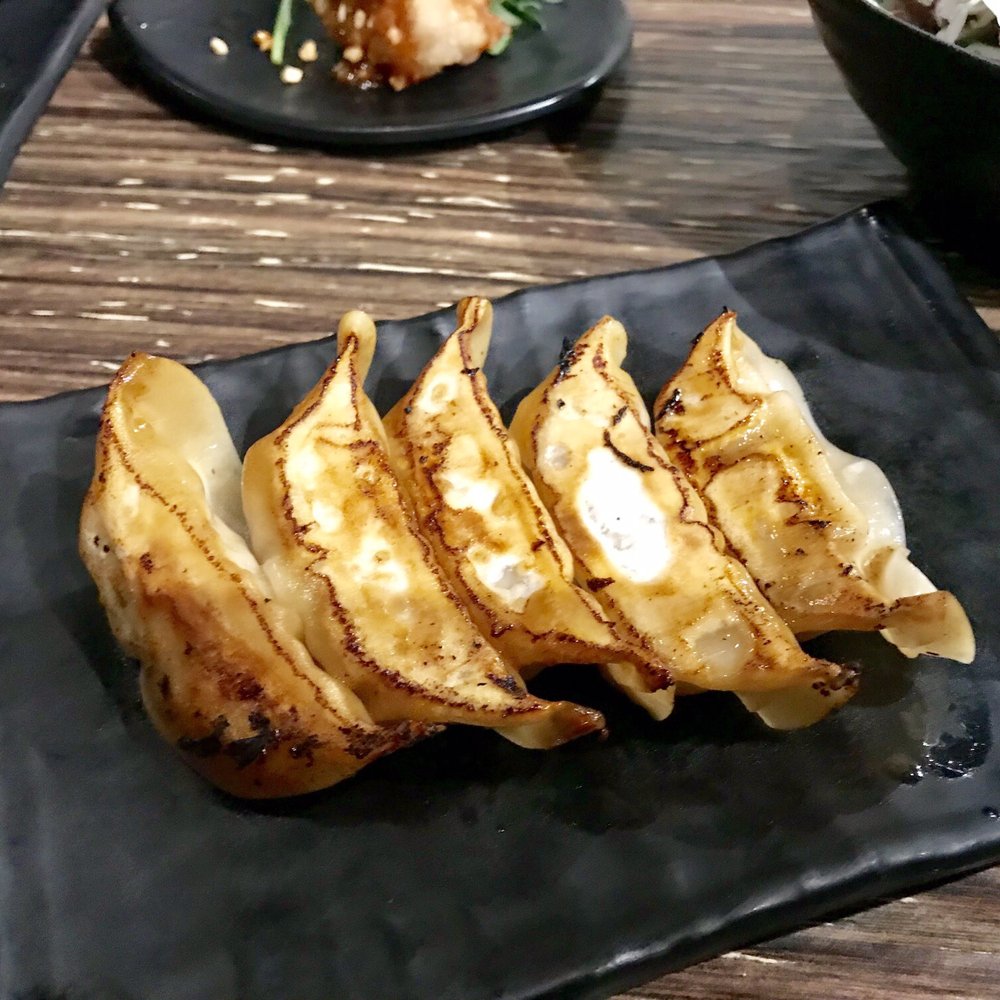 Gyoza Douraku - Minced Garlic and Pork Pan Fried Gyoza - Izakaya Near Me - Melbourne, VIC Gyoza Douraku - Minced Garlic and Pork Pan Fried Gyoza - Izakaya Near Me - Melbourne, VIC