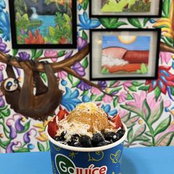 GoJuice - Homemade Peanut Butter Acai Bowl!