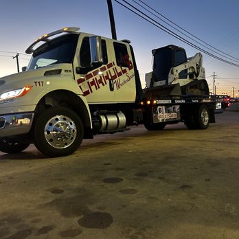 Carroll's Wrecker Service - A bad bitch with a skid steer - Towing Near Me - Palestine, Texas Carroll's Wrecker Service - A bad bitch with a skid steer - Towing Near Me - Palestine, Texas