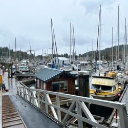 Smoke On The Water BBQ - Harbor view.
