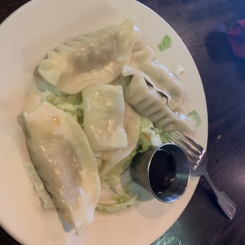 Red Bowl Asian Bistro - Pot stickers steamed see how they are unraveled - Asian Fusion Near Me - Columbia, South Carolina Red Bowl Asian Bistro - Pot stickers steamed see how they are unraveled - Asian Fusion Near Me - Columbia, South Carolina