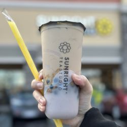 Sunright Tea Studio - Taro milk tea