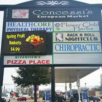Concessi's Marketplace - a sign for the store - Fruits & Veggies Near Me - Riverview, Michigan