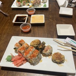 Shrimp Tempura & Dynamite Roll Shrimp Tempura & Dynamite Roll