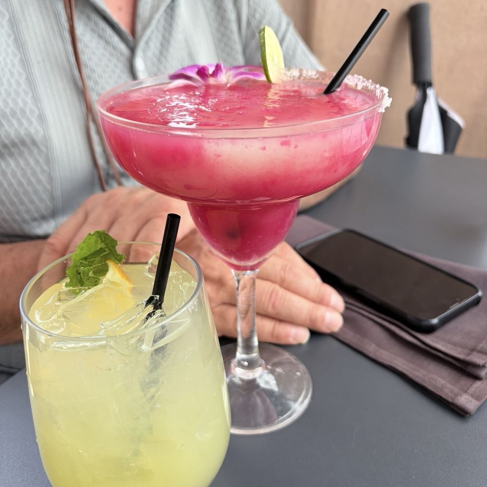 we loved the lemon cucumber mint cooler over the Margarita... Refreshing... Perfect environment for the summer we loved the lemon cucumber mint cooler over the Margarita... Refreshing... Perfect environment for the summer