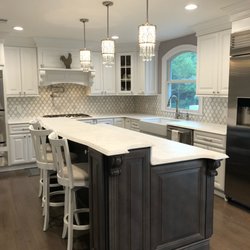 Solid Wood Cabinets - Beach Haven Raised With Exclusive Driftwood