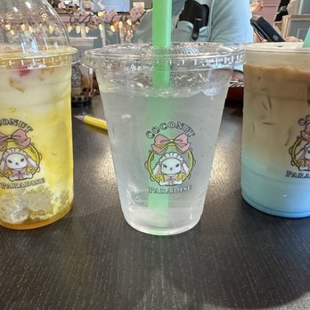 Coconut Paradise - D10. Blue Butterfly Coconut Milk Or Coffee Or Coconut Water. D30. Mango Grapefruit Smoothie W.mango & Pomelo. Sago. Star Nata Coco Lwt - Desserts Near Me - Carrollton, Texas Coconut Paradise - D10. Blue Butterfly Coconut Milk Or Coffee Or Coconut Water. D30. Mango Grapefruit Smoothie W.mango & Pomelo. Sago. Star Nata Coco Lwt - Desserts Near Me - Carrollton, Texas