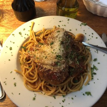 Bucatini - Bucatini with meatballs (delicious) - Italian Near Me - Edmonds, Washington