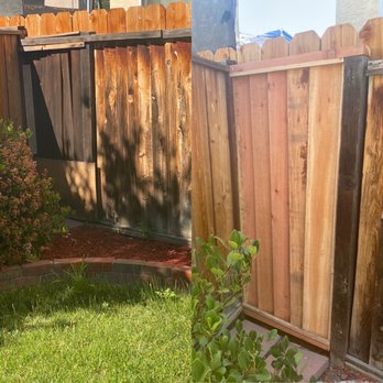 High Quality Fence - Patch work of the corner fence. - Fences & Gates Near Me - Manteca, California High Quality Fence - Patch work of the corner fence. - Fences & Gates Near Me - Manteca, California