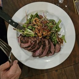Grilled Flat Iron Steak Salad