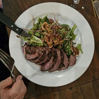 The Grill - Grilled Flat Iron Steak Salad $22 (Dec 2023) - Gluten-Free Near Me - Chico, California