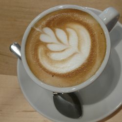 Cortado Mediterranean Cafe - A true cappuccino!