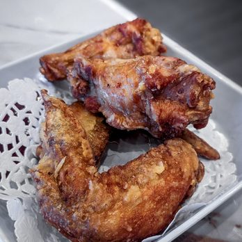 Mr. Congee Chinese Cuisine - Deep Fried Chicken Wings in Dry Fish Sauce - Chinese Near Me - Markham, Ontario Mr. Congee Chinese Cuisine - Deep Fried Chicken Wings in Dry Fish Sauce - Chinese Near Me - Markham, Ontario