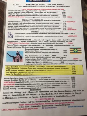 Menu photo 5 Pele's Kitchen Pahoa, HI