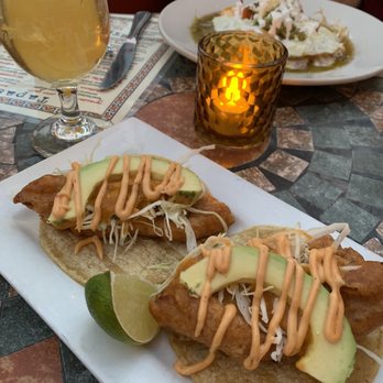 Yuca Bar - Fish tacos and white Sangria - Latin American Near Me - New York, New York Yuca Bar - Fish tacos and white Sangria - Latin American Near Me - New York, New York