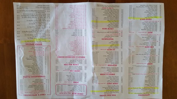Menu photo 1 China Star Restaurant Fall River, MA Menu photo 1 China Star Restaurant Fall River, MA