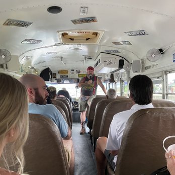 The Redneck Comedy Bus Tour - Our view for the ride. - Bus Tours Near Me