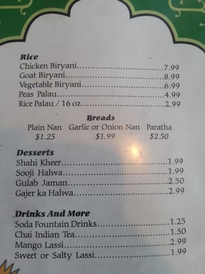 Menu photo 6 East West Junction Sacramento, CA