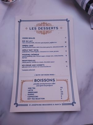Menu photo 8 Josephine Alexandria, VA