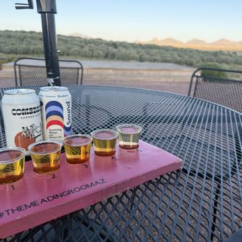 The Meading Room - Beautiful view with our flight - Wineries Near Me - Sonoita, Arizona The Meading Room - Beautiful view with our flight - Wineries Near Me - Sonoita, Arizona