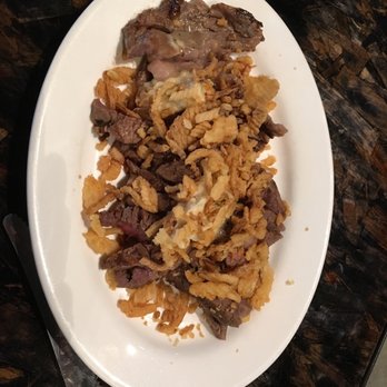XO Restaurant - Wok Seared Ribeye w/Thai Chili Roasted Garlic Butter & Crispy Onions - Asian Fusion Near Me - Honolulu, Hawaii
