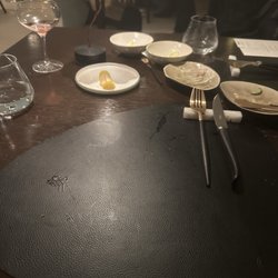 Taku - Messy table.