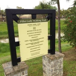 Pillot Gulley Walking Trail - Leave your alcohol, fireworks, and swear words at home - LOL!