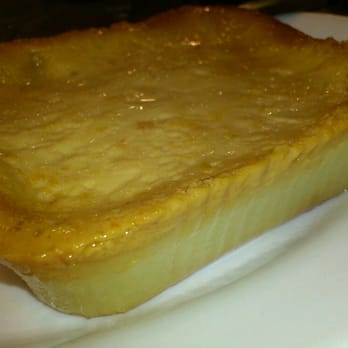 Pinpin Restaurant - Cassava cake - Filipino Near Me - Vancouver, British Columbia