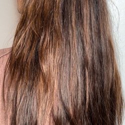 Stacey Khuu Salon - Original previous salon attempt at balayage and long layers