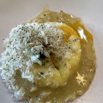 Mad Nice - Egg yolk Ravioli with truffle - Italian Near Me - Detroit, Michigan Mad Nice - Egg yolk Ravioli with truffle - Italian Near Me - Detroit, Michigan