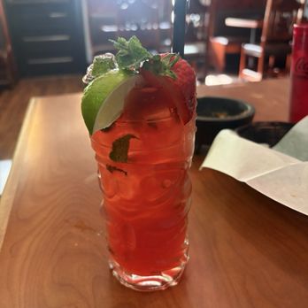 El Patrón Downtown Riverside - Strawberry mojito - Mexican Near Me - Riverside, California