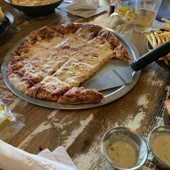 The BARge - Cheese pizza - Bars Near Me - Saugatuck, Michigan