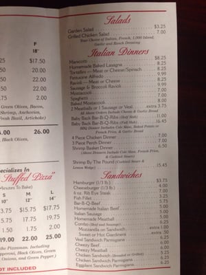 Menu photo 7 Caruso's Pizza Des Plaines, IL