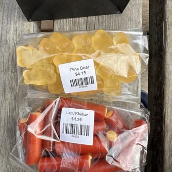 Sea Sweets - Pineapple gummy bears and lemon rubharb licorice - Candy Stores Near Me - Homer, Alaska Sea Sweets - Pineapple gummy bears and lemon rubharb licorice - Candy Stores Near Me - Homer, Alaska