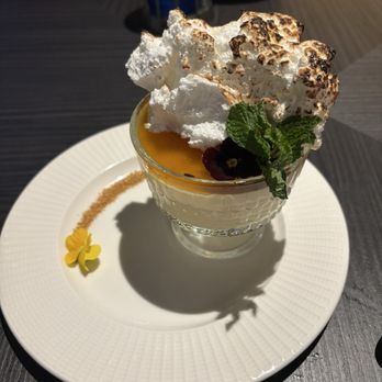 The Sapphire - Passionfruit dessert - Supper Clubs Near Me - Tampa, Florida