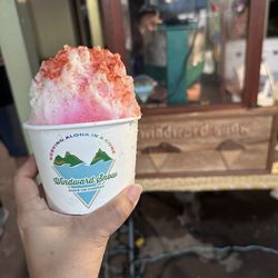Windward Snow Shave Ice - Pineapple, Coconut, Snow Cap, and Lihing Mui