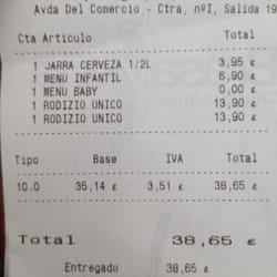 Brasa Y Leña - No está mal de precio si vas con niños hambrientos