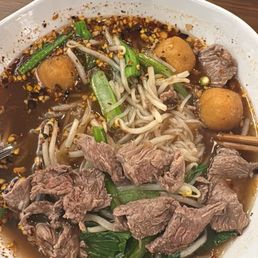 Boat noodles