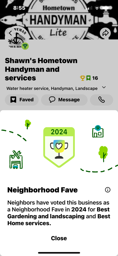 Slide of Hometown Handyman