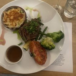 Lillehammer Bryggeri - Main   course with beef tenderloin !