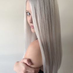 Hair by Janeth - Platinum perfection!