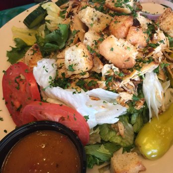 Oregano's - Salad with add chicken - Pizza Near Me - Tucson, Arizona Oregano's - Salad with add chicken - Pizza Near Me - Tucson, Arizona