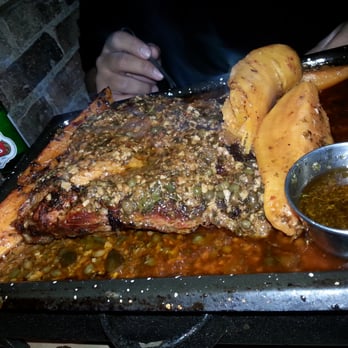 Tango Sur - The Vacio served w/ Roasted Sweet Potatoes, enough for two, plus leftovers. Fall apart and Delicious. - Latin American Near Me - Chicago, Illinois