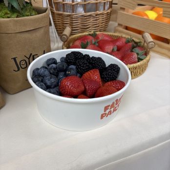 Fruit Party - Mulberry, Blueberry, and Strawberry Triple Fruit Cuts - Desserts Near Me - Irvine, California