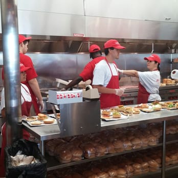 Five Guys - All these workers and took 20 mins for one burger and fries. - Burgers Near Me - Mililani, Hawaii