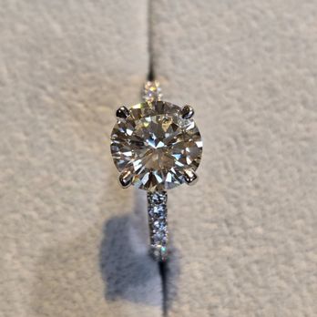 GVS Jewelers - Custom Made 18Kw Diamond Engagement ring. - Jewelry Near Me - Belmont, Massachusetts GVS Jewelers - Custom Made 18Kw Diamond Engagement ring. - Jewelry Near Me - Belmont, Massachusetts