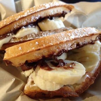 Bruxie - Banana Nutella Bruxie - Breakfast & Brunch Near Me - Brea, California