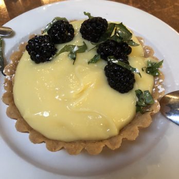 Serratto - Lemon blackberry tart - Italian Near Me - Portland, Oregon