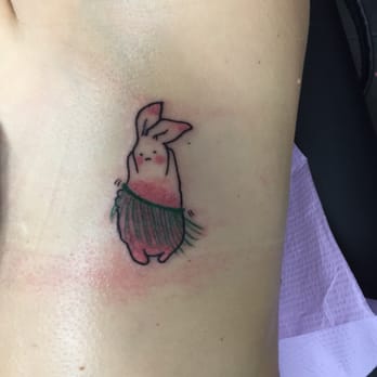 Bound By Design - Hula bunny by Amanda. - Tattoo Near Me - Denver, Colorado
