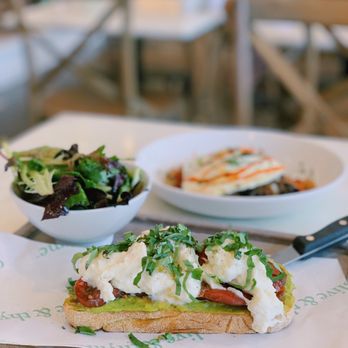 Olive & Thyme - Avocado & Burrata Toast - Sandwiches Near Me - Toluca Lake, California Olive & Thyme - Avocado & Burrata Toast - Sandwiches Near Me - Toluca Lake, California